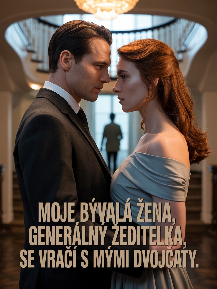 Moje bývalá žena, generální ředitelka, se vrací s mými dvojčaty.