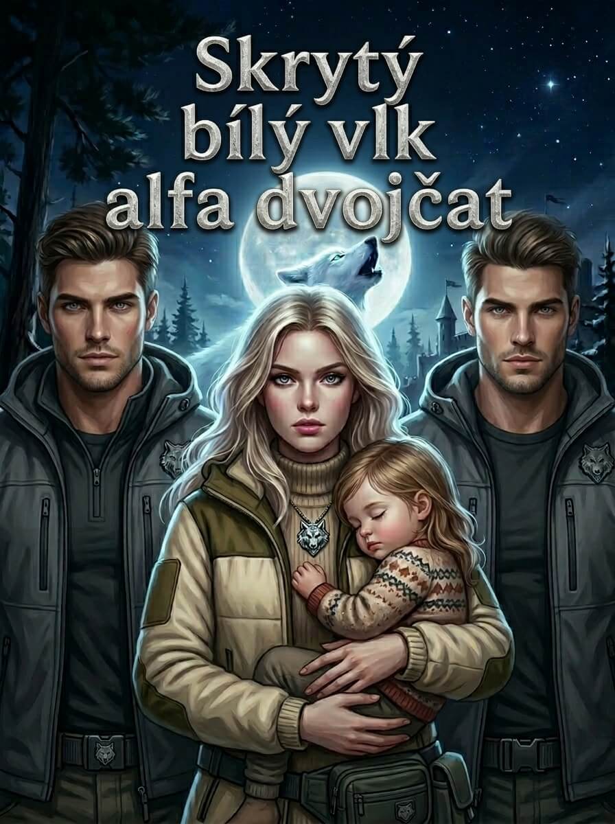 Skrytý bílý vlk alfa dvojčat