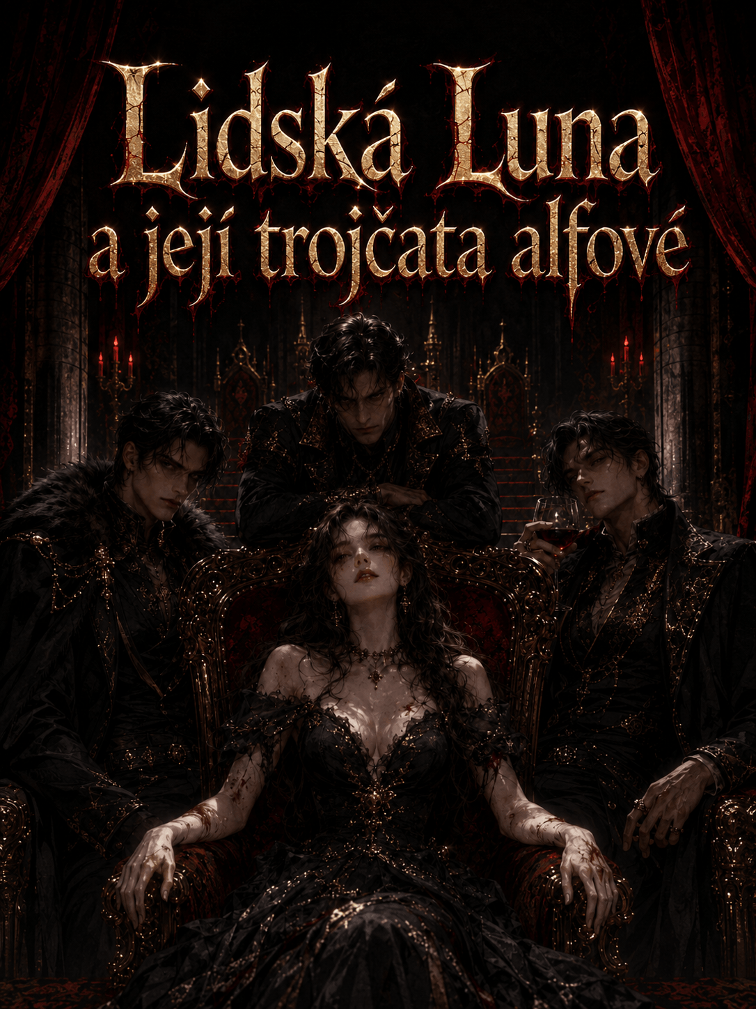 Lidská Luna a její trojčata alfové