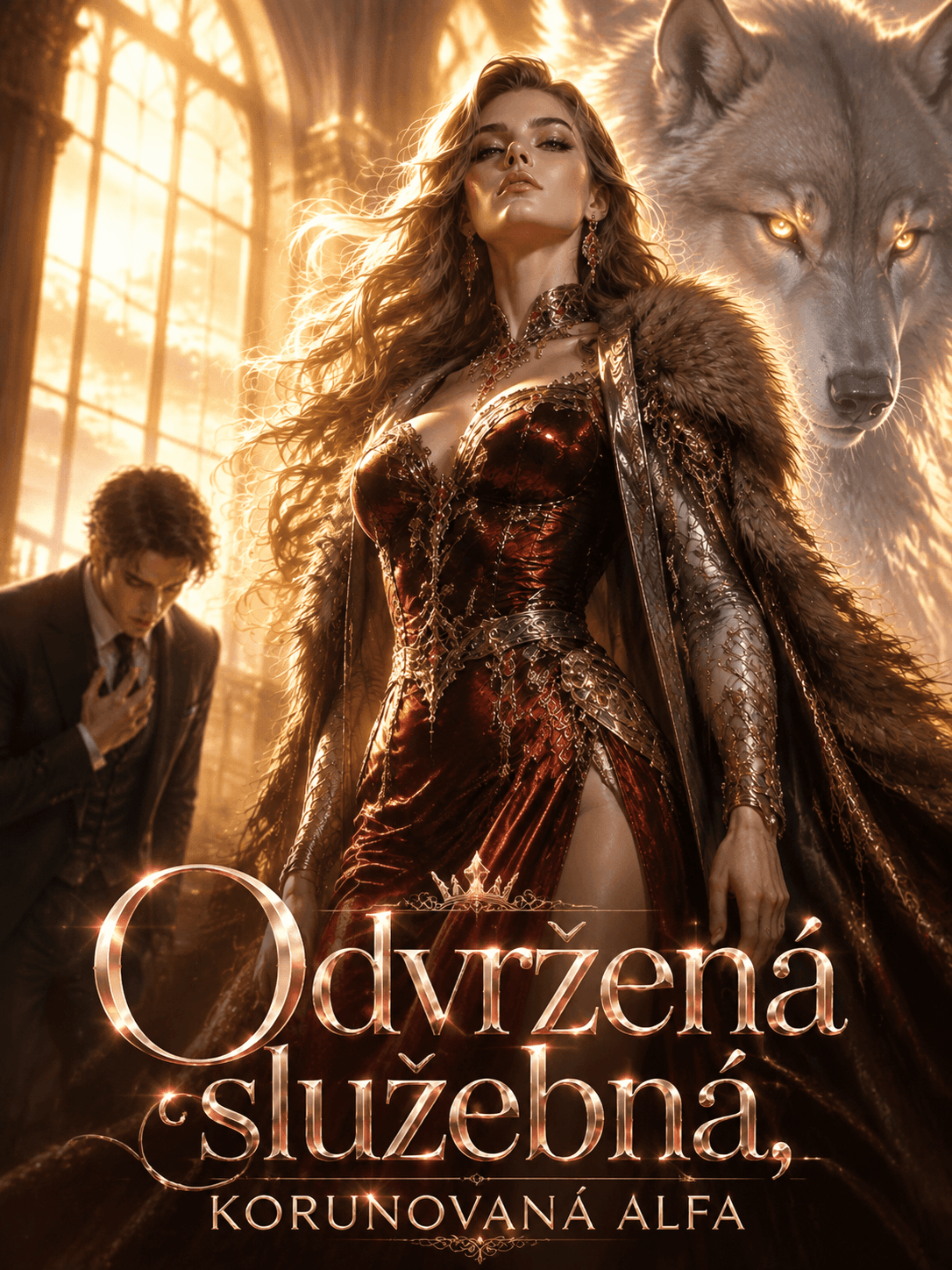 Odvržená služebná, korunovaná alfa