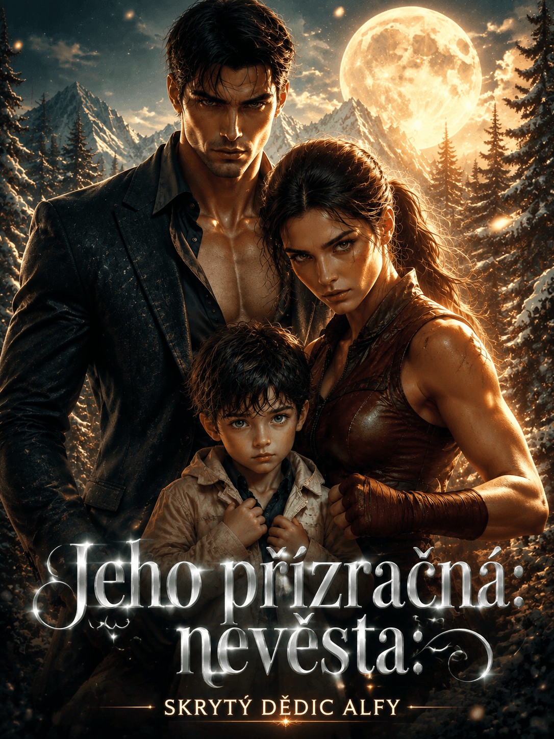Jeho přízračná nevěsta: Skrytý dědic alfy